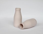 porcelain replica vintage milk bottle mini - (cherub colour)