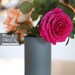 porcelain vase (slate colour)