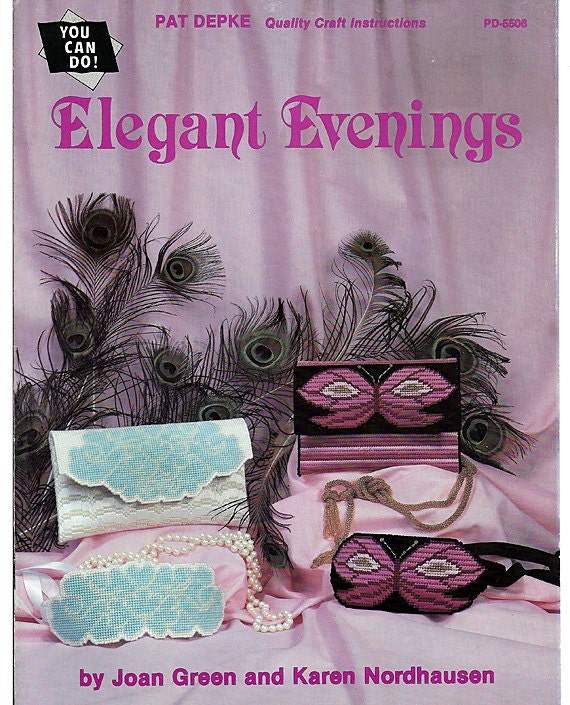 Elegant Evenings Plastic Canvas Pattern Pat Depke PD-5506