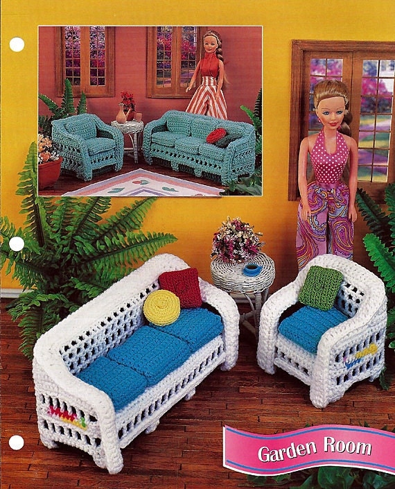 barbie garden furniture