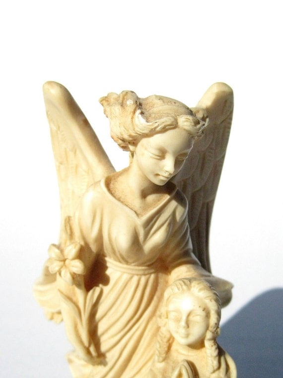 resin angel statue