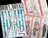 1950s Digital Download Vintage MODES ROYALE Pattern Catalog - 30 Pages Printable PDF