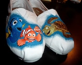 Custom Hand Painted Shoes - Finding Nemo