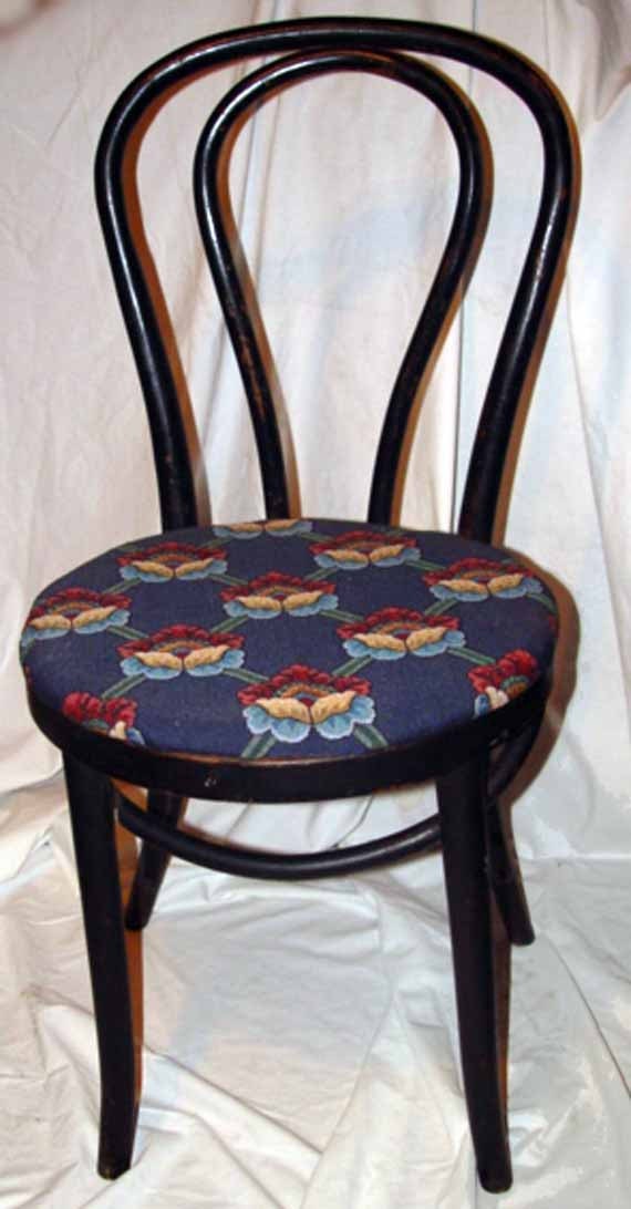 Antique bentwood side chair