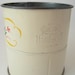 Vintage Flour Sifter, Androck Hand-i-Sift, Cream with Red Tulips, Retro Mid-Century Kitchenware 1950's