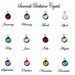 Custom Personalized Sterling Hand Stamped Cupped Three Layers of Love Mommy Name Necklace