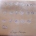 Personalized Hand Stamped Two Tone My Family Name Date Mother's Necklace