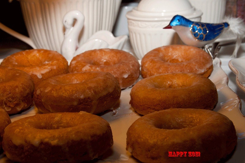 Vegan Gluten free  pumpkin  Donuts with cinnamon natural sugar,  love, animal free cruelty,no eggs,no dairy.