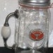 REDNECK wine glass Cowboy Chugger Beer Mug Big Mason Jar w/ handle University of Texas LONGHORNS