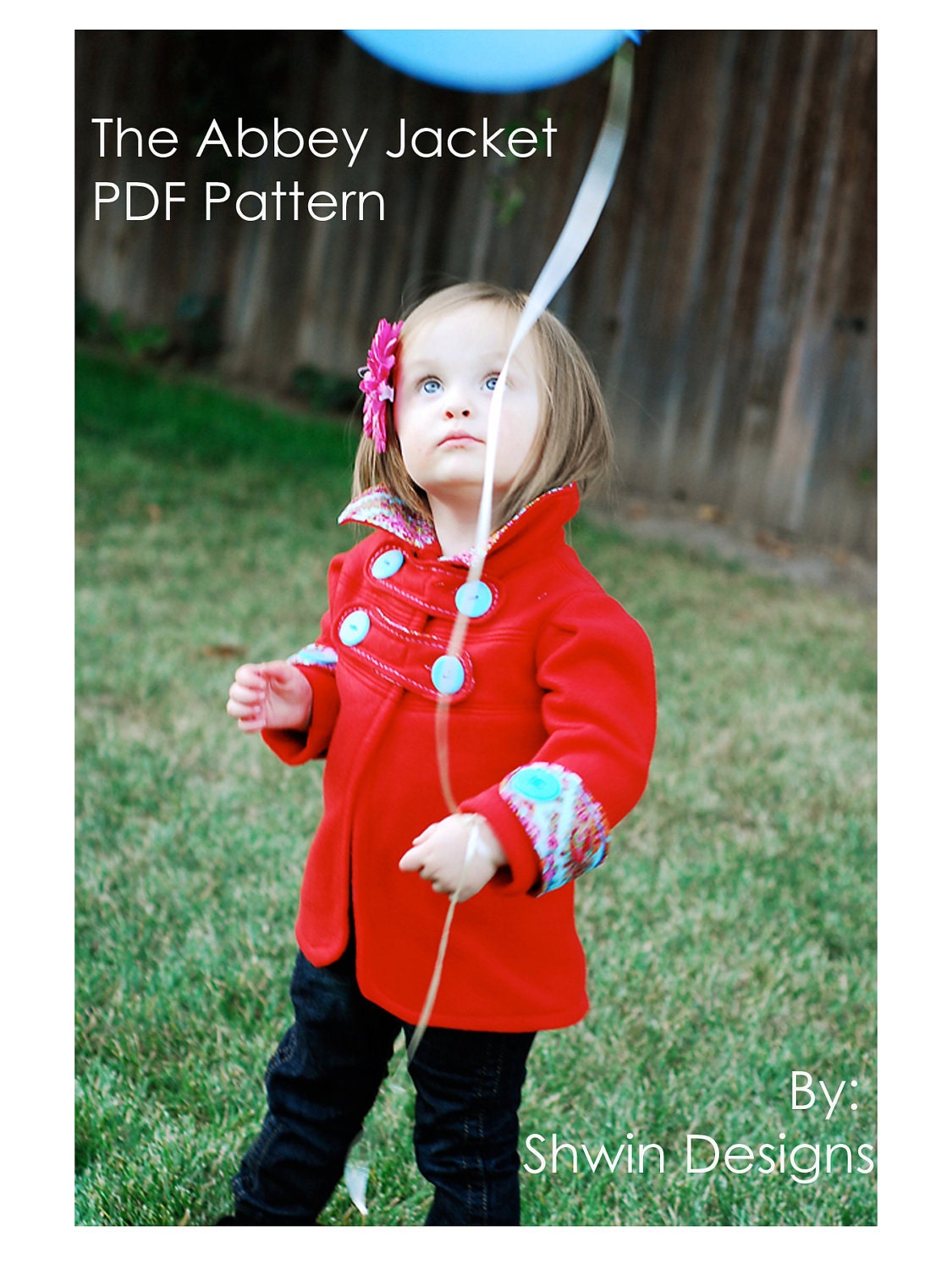 The "Abbey" Jacket PDF pattern sizes 12m - 4T