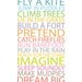 Prints for kids. Inspiration quote prints for children - BE A KID - 8x10 Poster