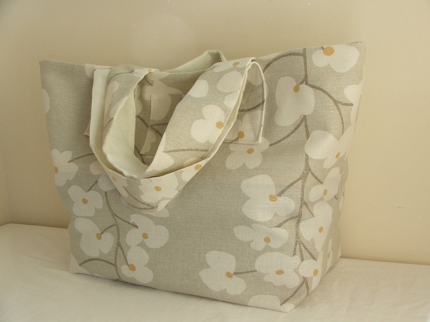 Bag, tote, shopping, beach, linen, really useful...