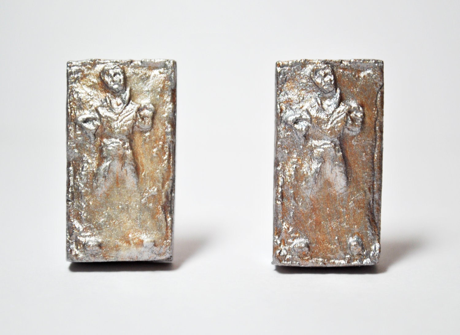 Han Solo Frozen in Carbonite Star Wars - CUFFLINKS -