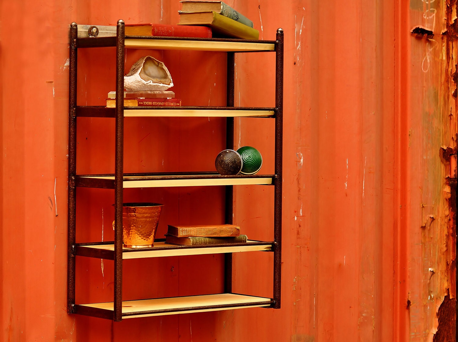 Industrial Bookshelf Metal Bookshelves Vintage Metal Bookshelves