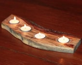 Wood Tealight Candle Holder