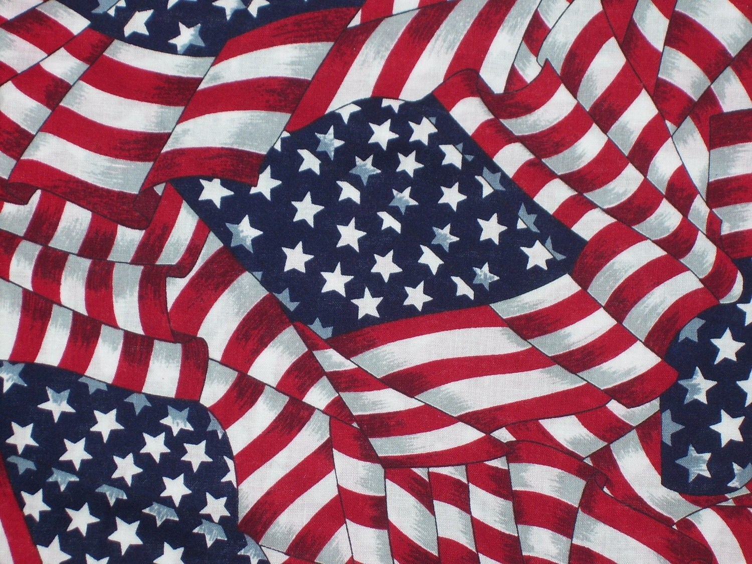 American Flag Fabric