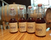 FOUR Small Bottles of Barrel Aged Maple Syrup