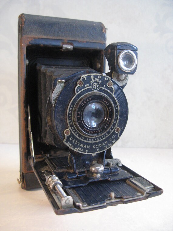 Vintage Eastman Kodak Camera Rainbow HawkEye by DavidWhiteFineArt