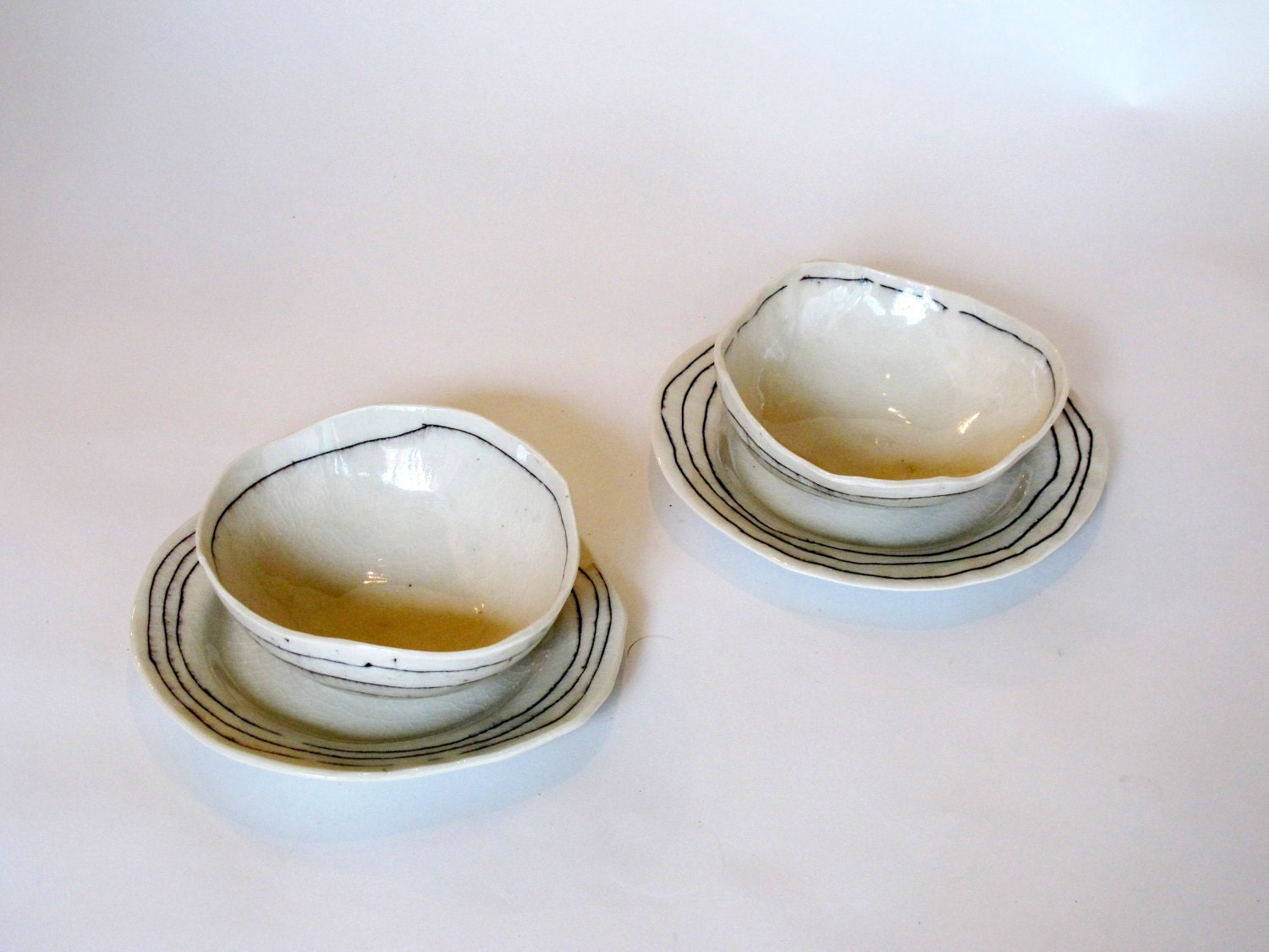 Porcelain Bowl - Striped