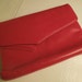 Vintage Red Clutch