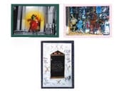 Fine Art ACEO, New Orleans Dark Art, Voodoo Series, Miniature Prints, Set of 3