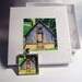 Wearable Art, Star Pendant, Art Nouveau Star, Fine Art Statement Necklace, 2 X 2 Inch Photo Frame Pendant