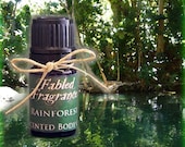 Rainforest Cologne Oil: 5mL Amber Bottle of Exotic Forest Artisan Fragrance