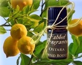 Ostara Perfume Oil: 5mL Amber Bottle of Spring Citrus Artisan Fragrance