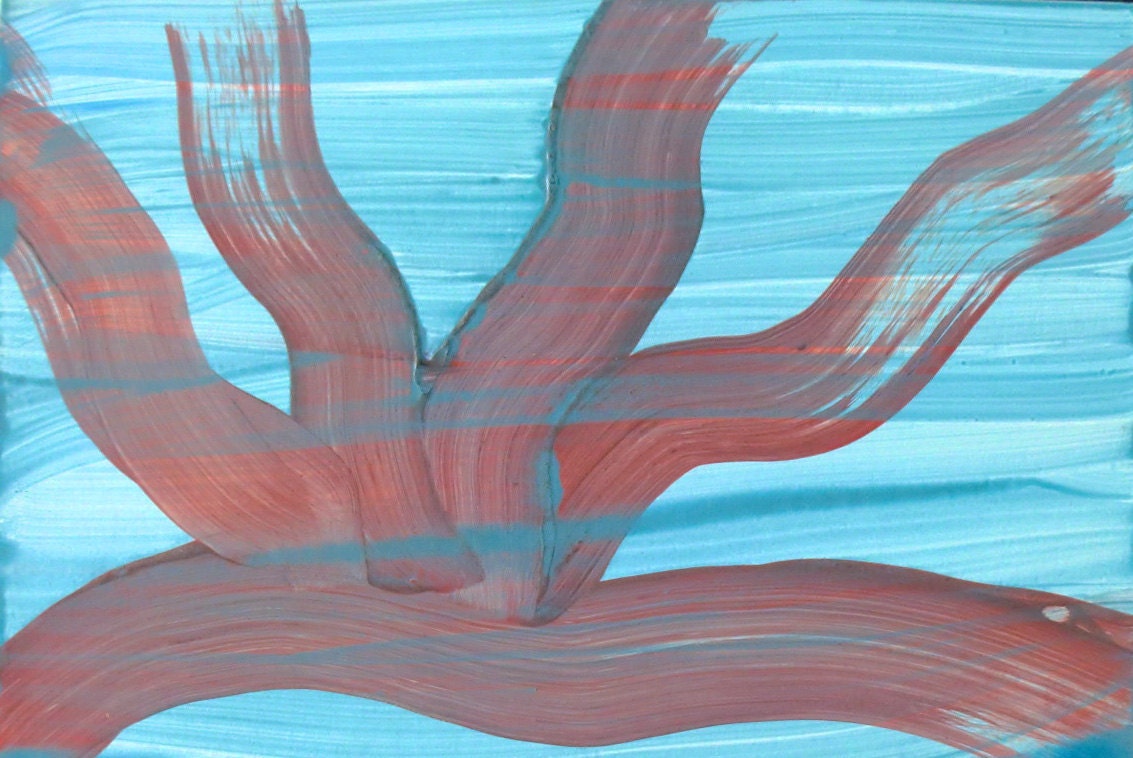 Hand painted postcard 289