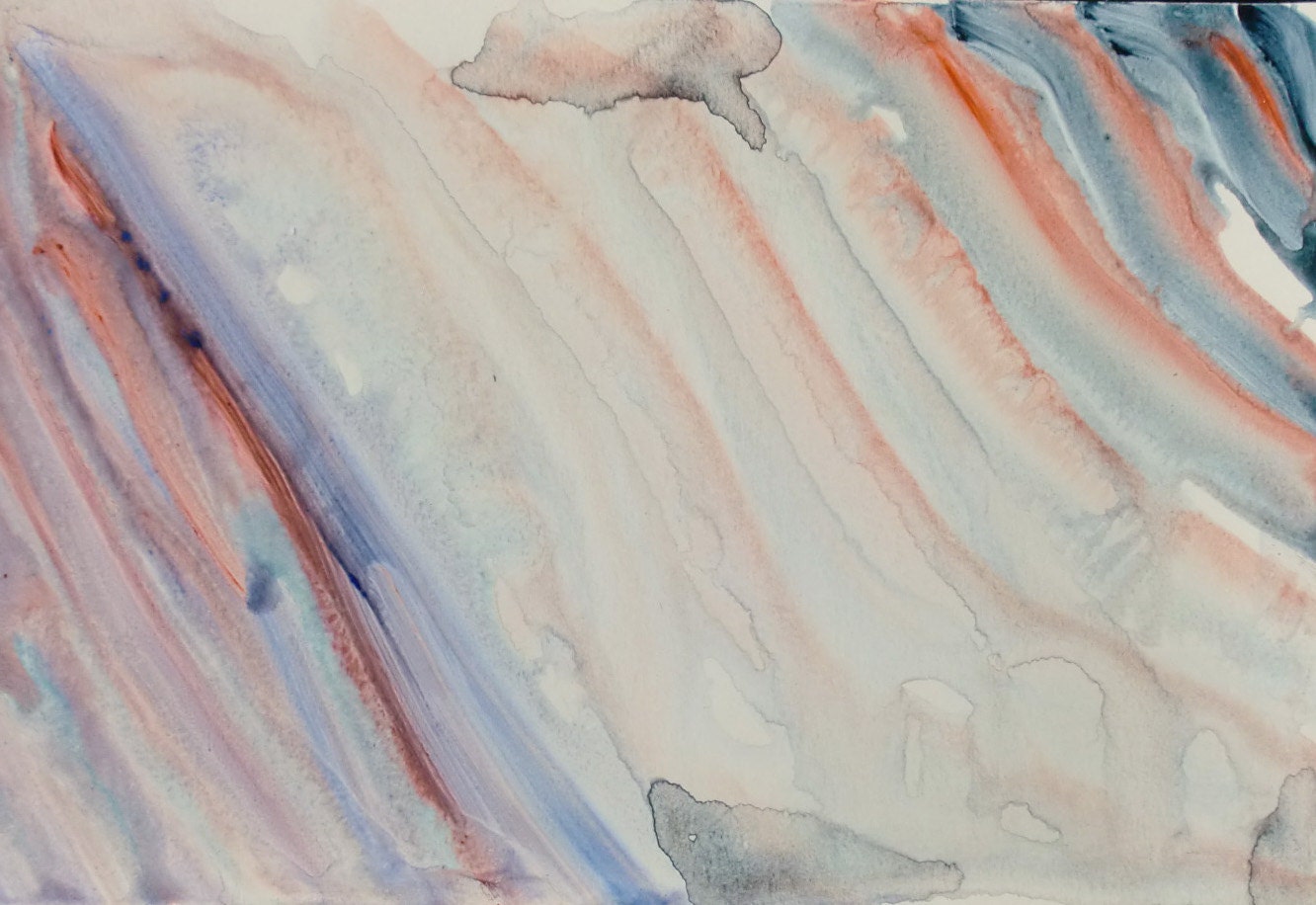 RESERVED for Erin Hand painted postcard 294