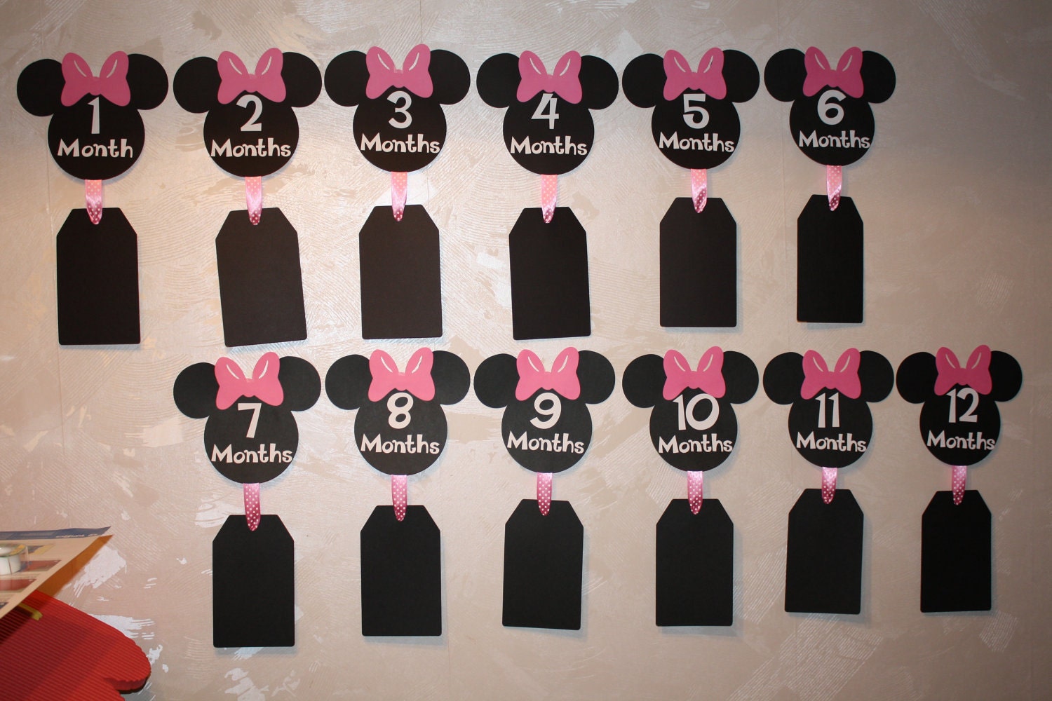 Minnie Mouse Monthly Pictures