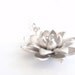 Flower Sterling Silver Necklace-simple everyday jewelry- Bridesmaid,Wife, Girlfriend, Mothers Gift Idea