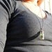 The Tiny Terrarium Necklace with live kentucky moss