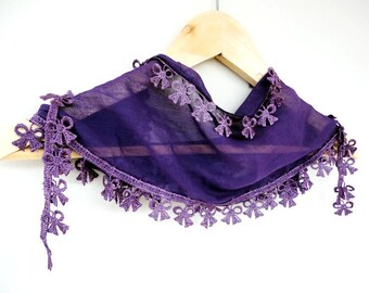 Free Shipping with another item,NEW LISTING Natural Cotton Scarf Adorned Fringed Guipure Scarf,Bandana,Headband,Elegant 2013 fashion