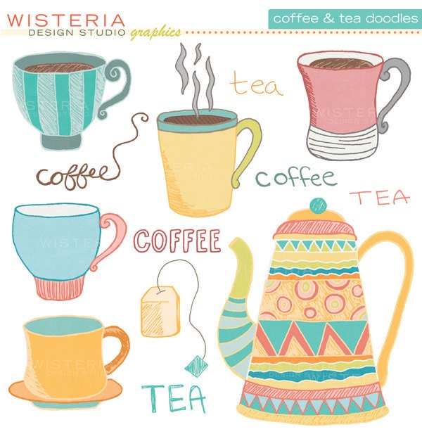 clip art for coffee and tea - photo #5