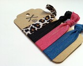 Cute Comfy Elastic Hair ties - Leaves No bump No Ridge