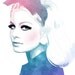 Reserved Listing -Très Chic -Vintage French Vogue Paris Watercolor Print Fashion Illustration Poster