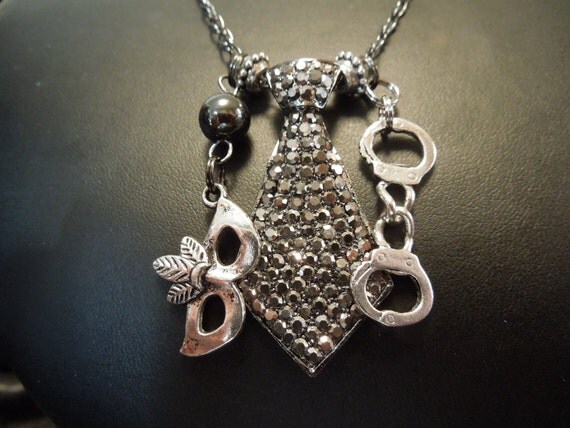 50 Shades of Grey Inspired Necklace