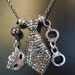 50 Shades of Grey Inspired Necklace