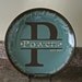 Personalized Decorative 10.5" Plate With Vinyl Lettering and Bible Scripture
