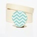 Blue Chevron ring eco fashion adjustable cocktail ring geometric jewelry Minimalist jewelry Chunky ring gift for her