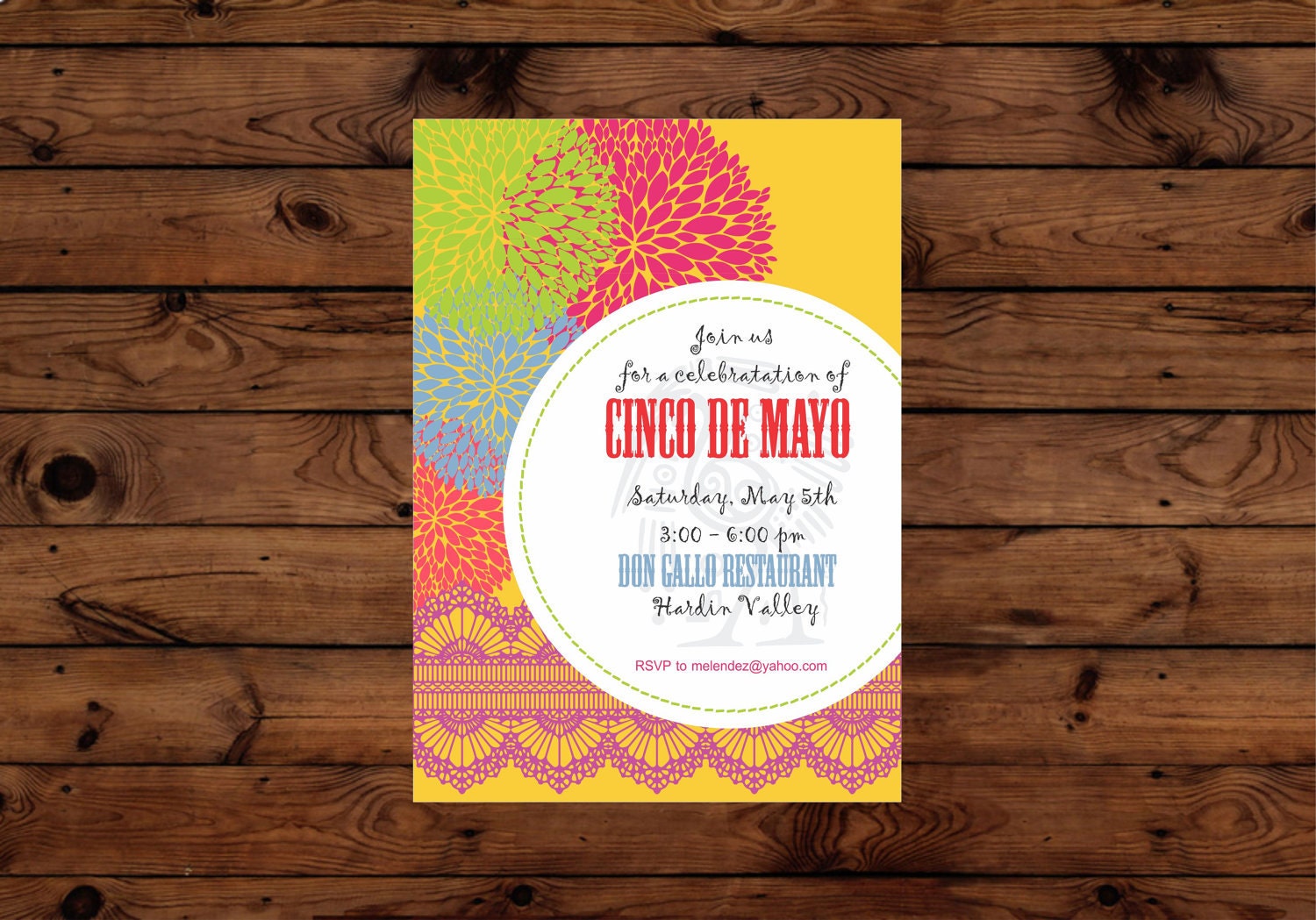 CINCO de MAYO - FIESTA - Printables Package - Mexican Fiesta Party Printables - Cinco de Mayo Invitation