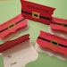 custom order for "jdabbs" Santa Belt Christmas Gift Tags (set of 25)