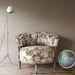 full circle vintage lounge chair