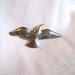 Vintage Seagull Brooch Pendant
