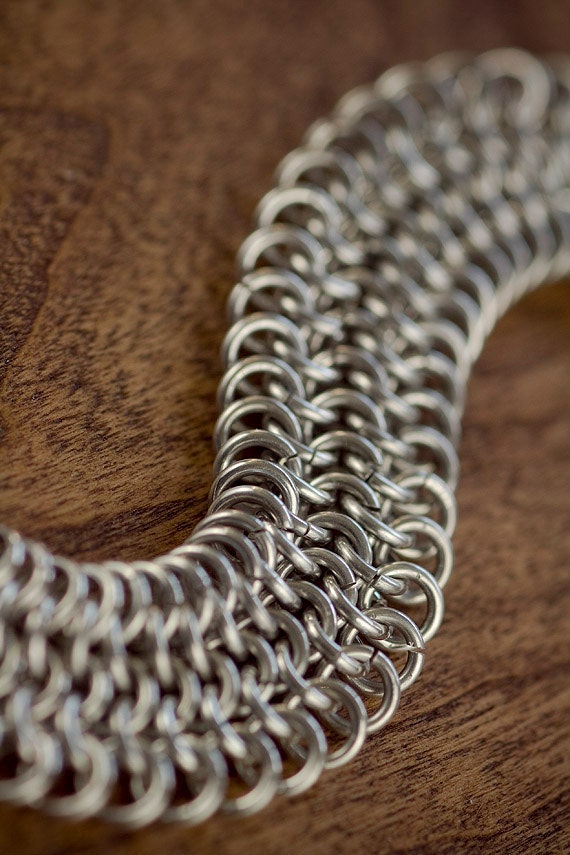 Aluminum Chainmail Bracelet