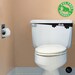 Original Toilet Monster bathroom sticker