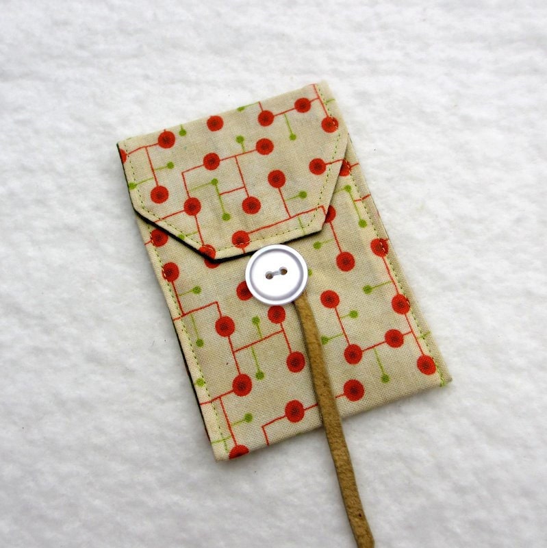 Business Card Holder, Fabric Card Case, Retro Business Card Holder