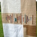 Modern Twin Quilt, Woven Stripes, Neutral Stripes