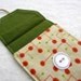 Business Card Holder, Fabric Card Case, Retro